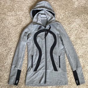 Lululemon zip up hooded sweatshirt